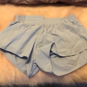 Blue size 6 lululemon shorts new never worn